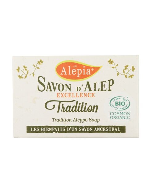 Savon d'Alep Excellence Tradition BIO Douceur - 200 g