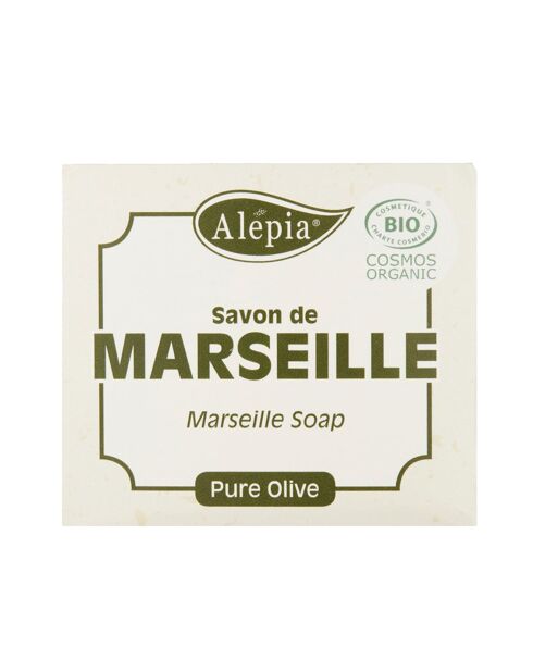 Savon de Marseille BIO Douceur Pure olive - 200 g