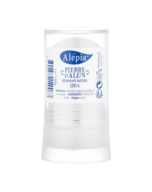 Déodorant Naturel Pierre d'Alun 120 gr