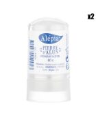 2 Pierres d'Alun Déodorant Naturel - 2x60 gr