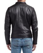 Perfecto en Cuir Eido noir