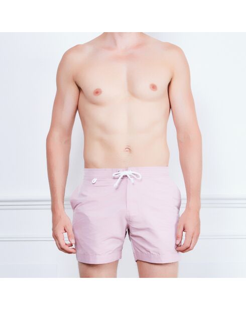 Lichtroze korte boardshort