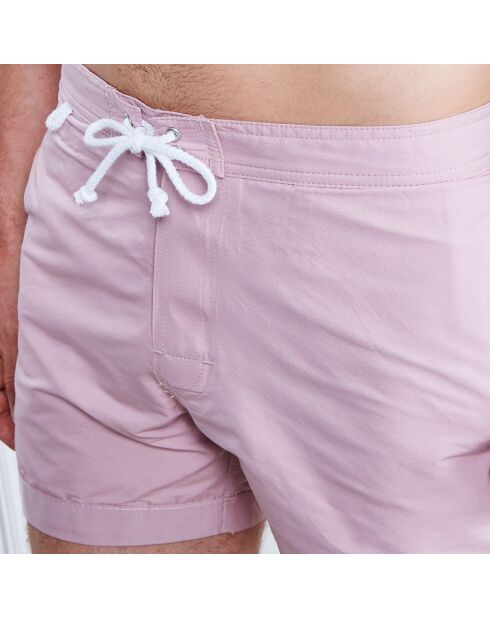 Lichtroze korte boardshort