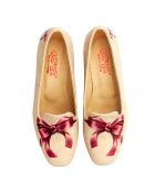 Trotteurs Pink Bow beige/rose