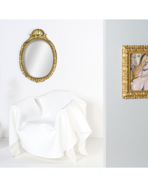 Sillón Autore blanco - 120x100x80 cm