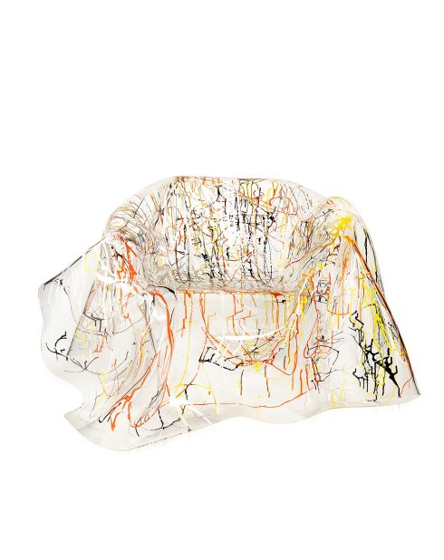 Fauteuil Autore transparent - 120x100x80 cm