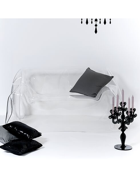 Sofá Autore transparente Plexi - 200x120x85 cm