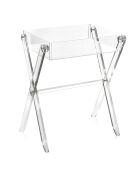Ensemble plateau repas Gaston transparent - 47x35x58 cm