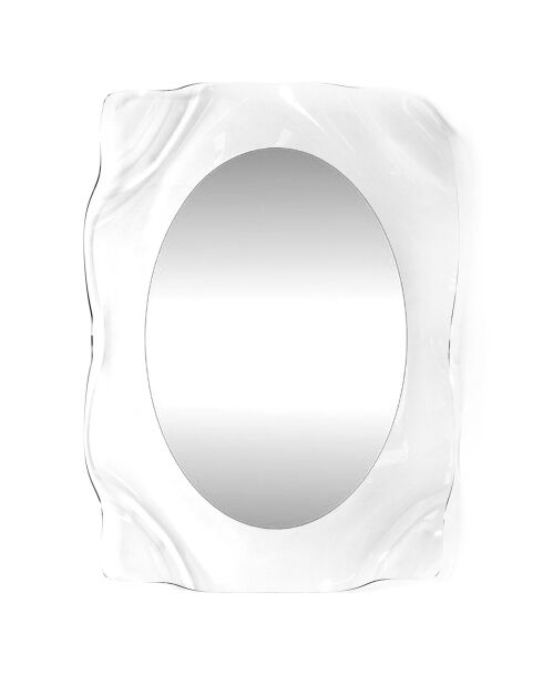 Miroir mural Autore transparent - 72x11x95 cm