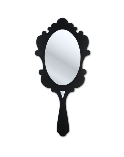 Miroir mural Coty noir - 71x71 cm
