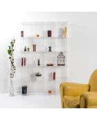 Bibliothèque Atmosphère transparente - 131x30x202 cm