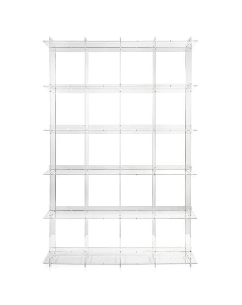 Bibliothèque Atmosphère transparente - 131x30x202 cm