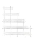 Bibliothèque Atmosphère transparente - 180x30x180 cm