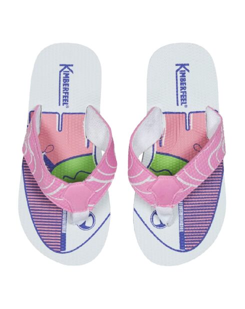 Flip Flops Tahiti rosa/weiß