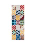 Tapis vinyle Béna multicolore - 50x140 cm