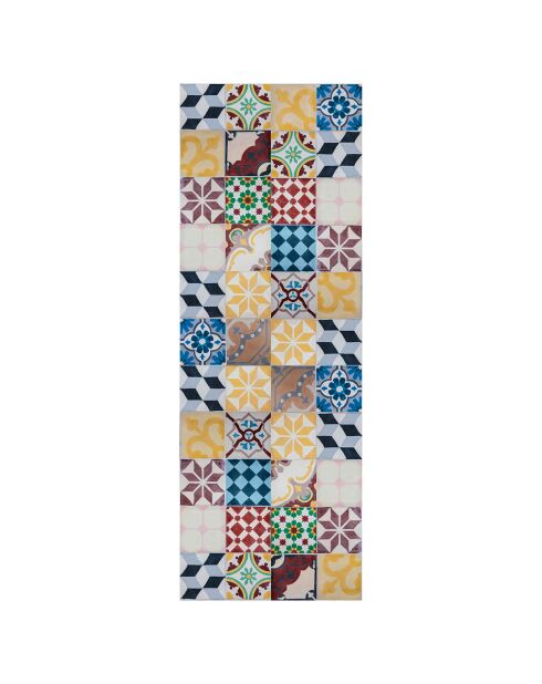 Tapis vinyle Lisa multicolore - 66x150 cm