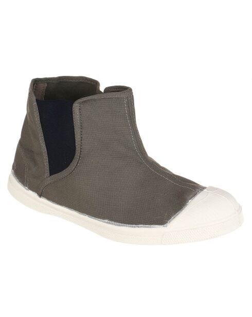 Tennis montantes élastiquées grises