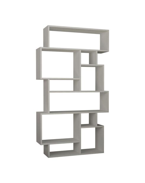 Bibliothèque Karmato blanche - 25.5x96x168.5 cm