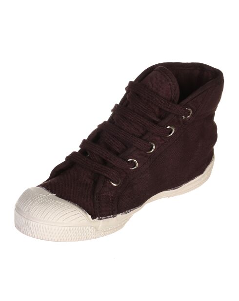 Aubergine veters voor tussenschoenen