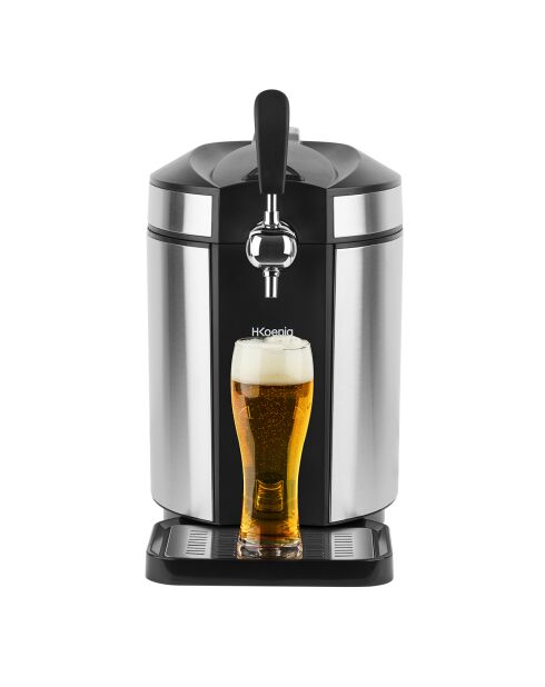 Tireuse à bière écran LED 5L BW1880 acier/noir - 65W