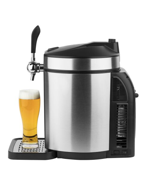 Bierpumpe LED-Bildschirm 5L BW1880 Stahl/Schwarz - 65W