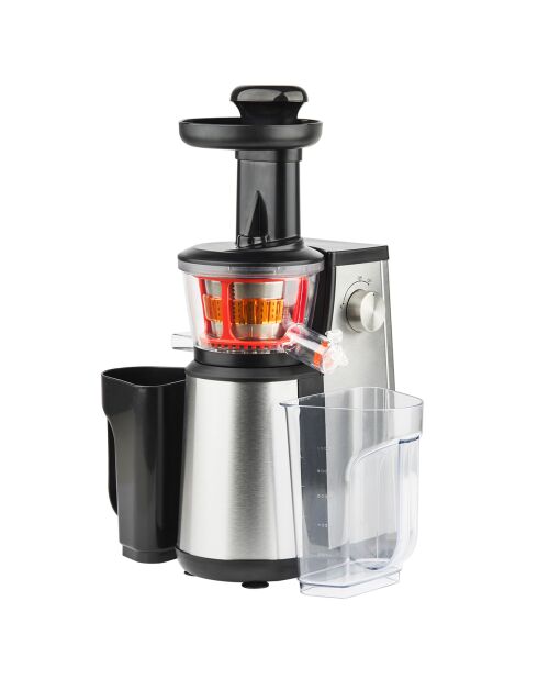 Extracteur de jus silencieux  GSX12 inox/noir/transparent - 400W