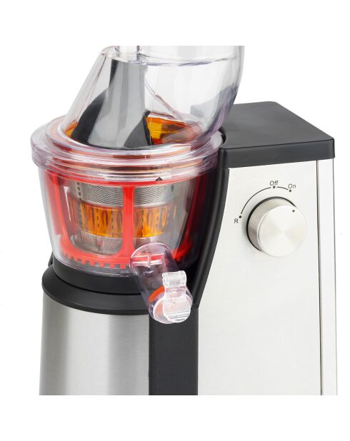 Extracteur de jus vertical GSX18 inox/noir/transparent - 400W