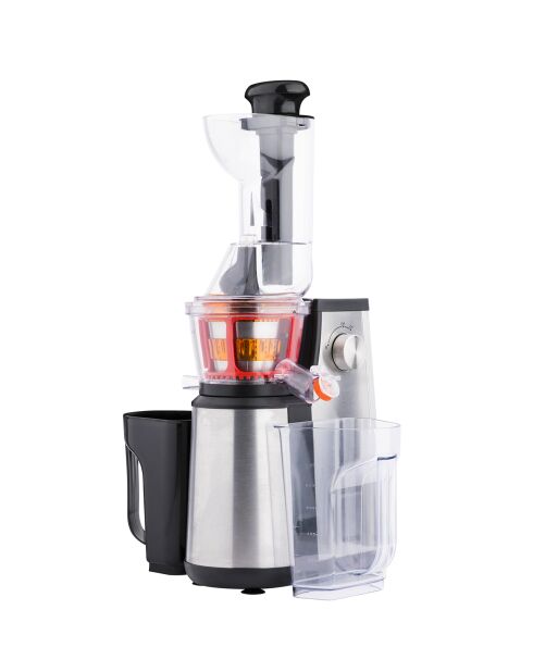 Vitalice GSX22 Vertikale Saftpresse aus Edelstahl/Schwarz, 1 l