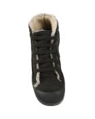 Tennis montantes Mid Fourrées lacets gris foncé