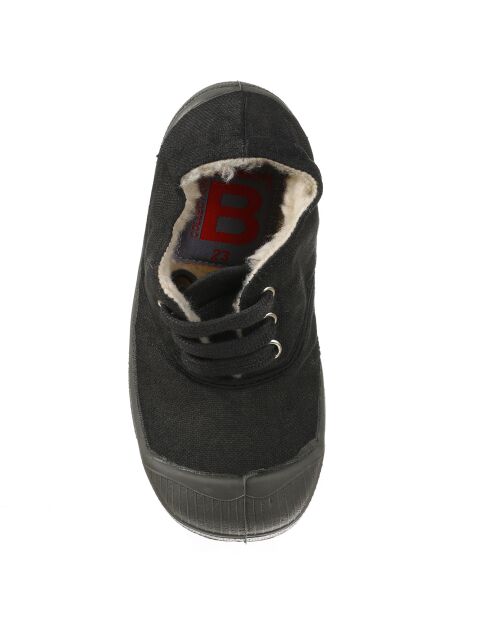 Tennis basses Fourrées lacets grises