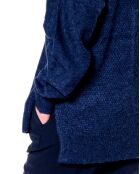 Pull en Laine mélangée Gorgier marine