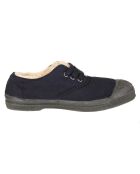 Tennis basses Lacet Fourrées lacets marine