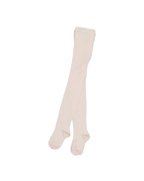 Collants en Maille de coton roses