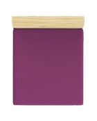 Drap housse renfocré Classic prune