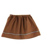 Jupe en Coton marron