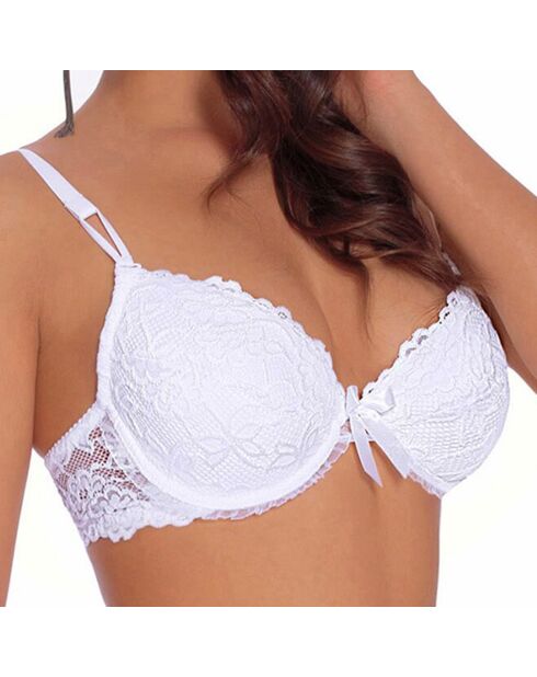 Carmen weißer Push-up-BH