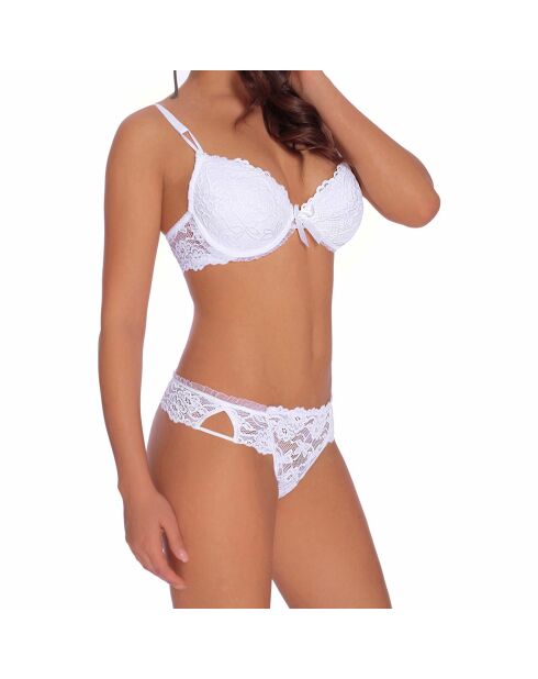 Carmen weißer Push-up-BH