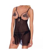 Nuisette Mehendi noir/beige
