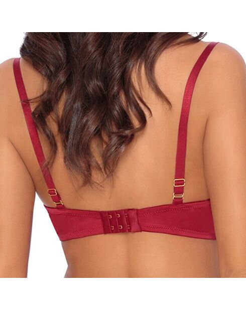 Soutien-gorge Mehendi bordeaux/beige