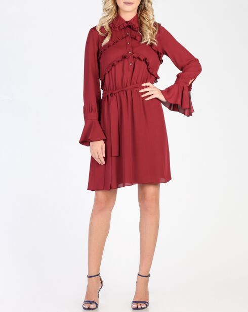 Robe Aurore bordeaux