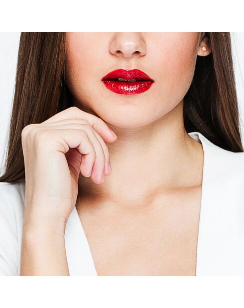 Boucles d'oreilles Bouton Or Blanc Perles d'Eau Douce roses