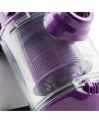 Zwart/paarse multicyclonische stofzuiger zonder zak - 1,5 liter