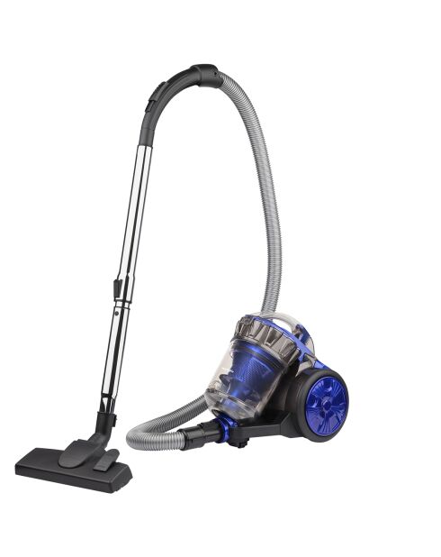 Aspirateur multicyclonique sans sac triple A noir/bleu - 2L