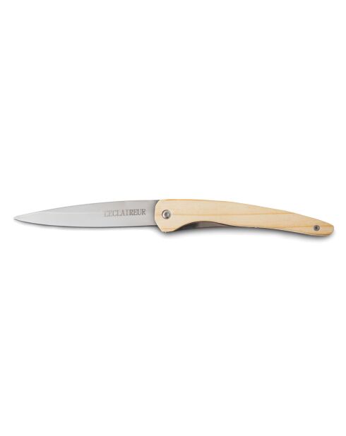 Couteau bois genévrier aventurier naturel - 20 cm