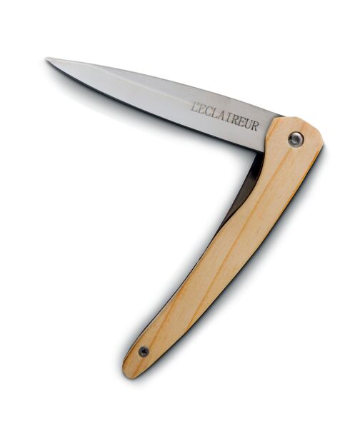 Couteau bois genévrier aventurier naturel - 20 cm