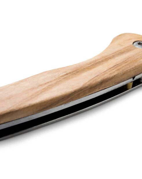 Couteau bois olivier aventurier naturel - 20 cm