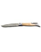 Couteau bois genévrier barman naturel - 21.2 cm