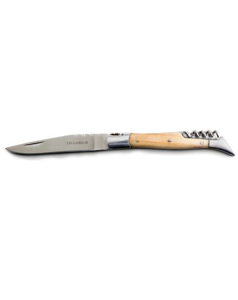 Couteau bois genévrier barman naturel - 21.2 cm