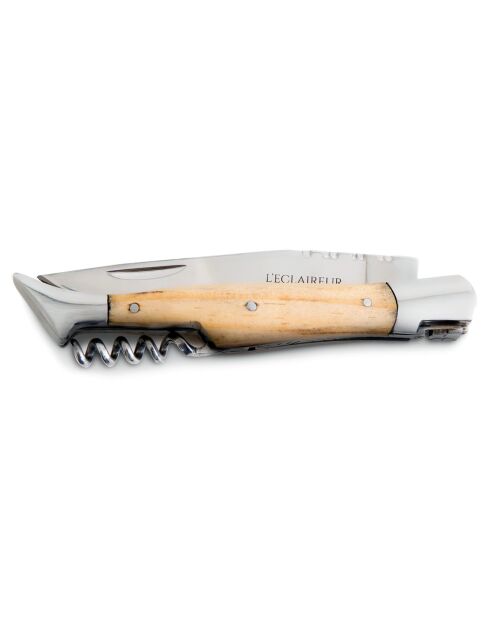 Couteau bois genévrier barman naturel - 21.2 cm