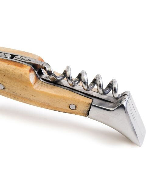 Couteau bois genévrier barman naturel - 21.2 cm